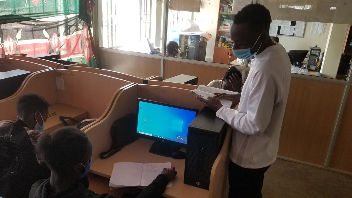 knls Kibera Community Library tweet media