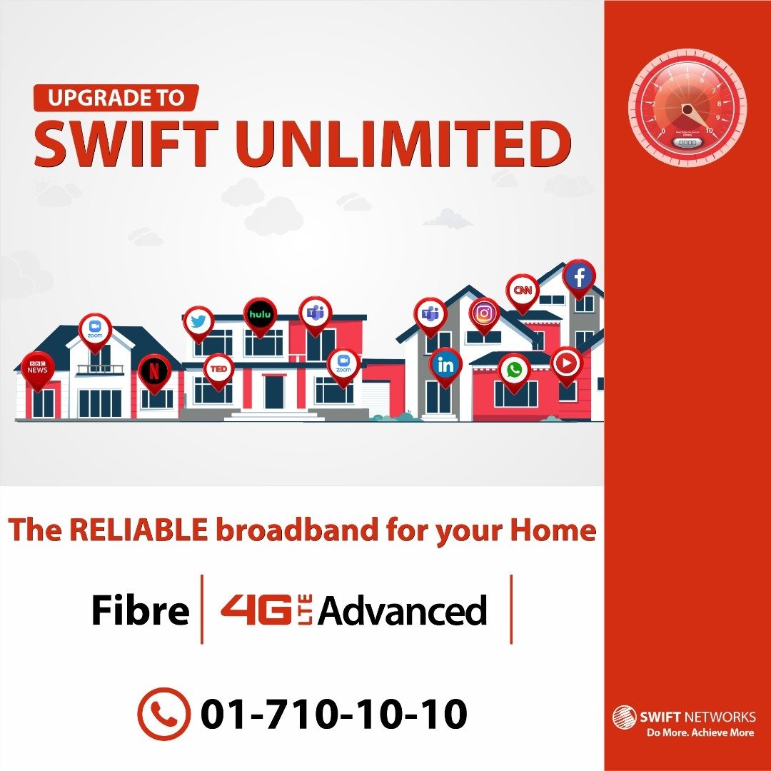SWIFTRedCheetah's tweet photo. Hi there,
Don't miss out on this special offering from your favourite Broadband Network. Hurry now while the offer lasts.
#SwiftNetworks https://t.co/9DLIejWVZL