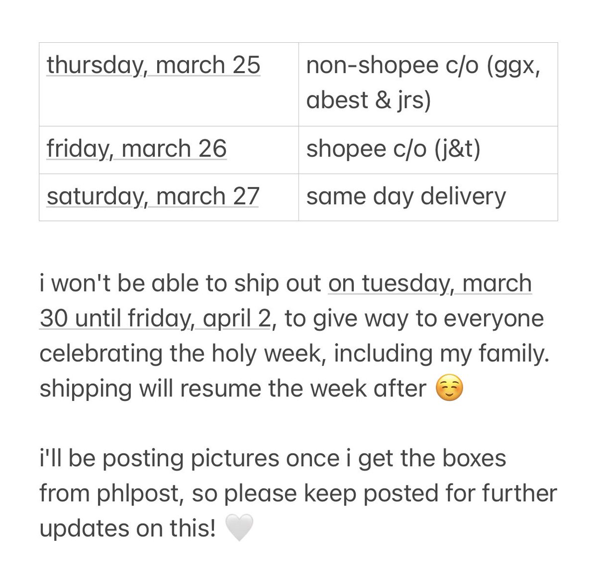 0808cart's tweet photo. [ #cartupd8s 🤍 ] 

quick update regarding fast eta albums !! i'll post more updates tomorrow once i get the albums 💗 thank you! https://t.co/t1v9MWGA96