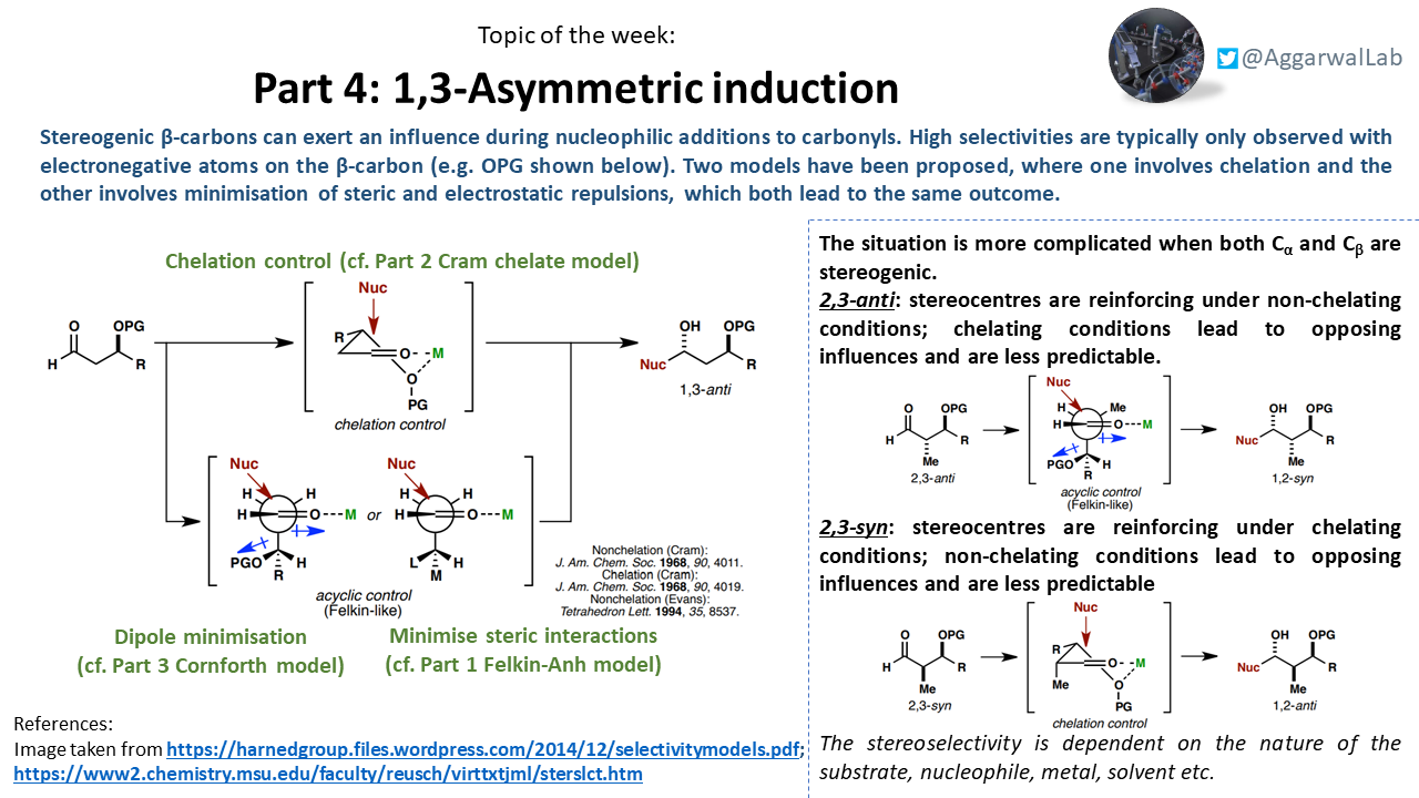 Aggarwallab Finally We Looked At The Effect Stereogenic Ss Carbons Can Have In These Processes Through 1 3 Asymmetric Induction T Co Wffo3jinke Twitter
