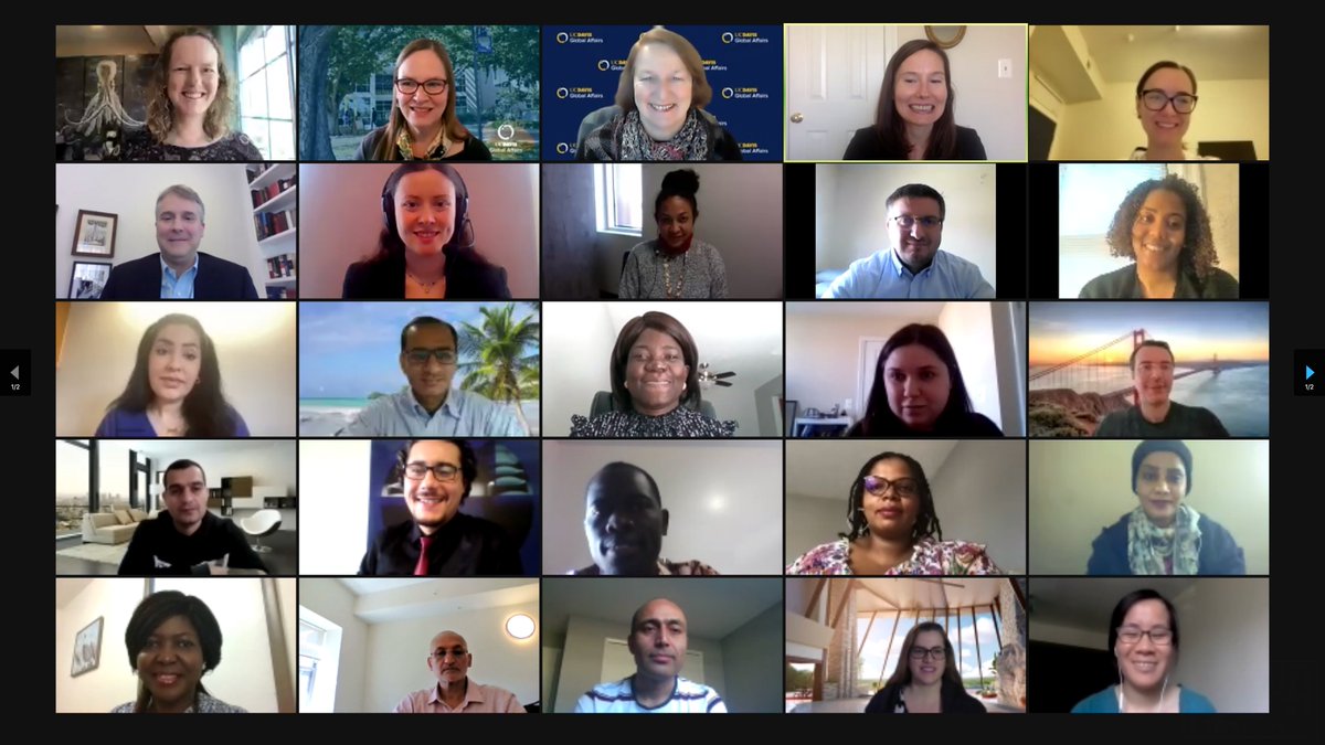 HumphreyProgram's tweet photo. We've kicked off our second enhancement workshop at @UCDavisHumphrey! 

Thank you to @fulbrightboard member Andrew Olmem for sharing insight on how to be a successful leader with our #HumphreyFellows during the "Succeeding as Leader in a World of Change and Opportunity" workshop! https://t.co/MbGKKoBl3Y