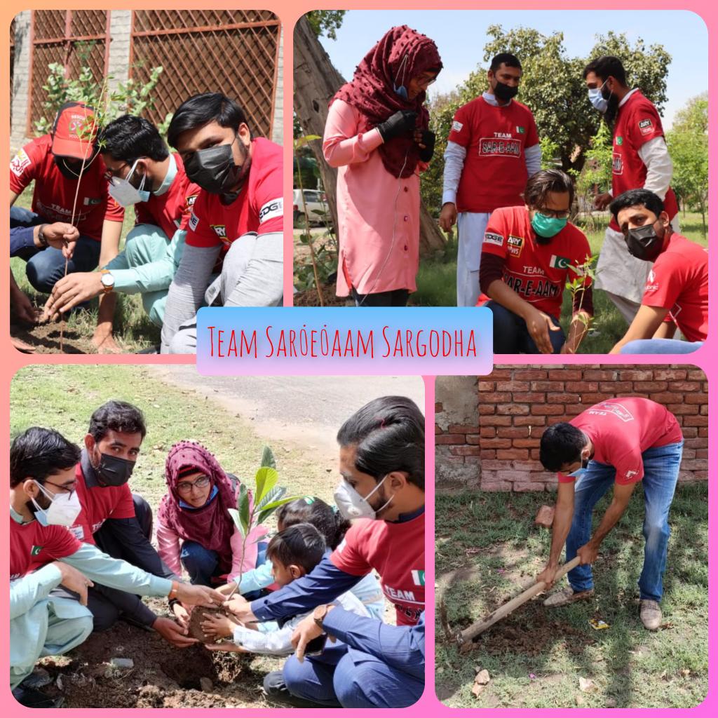 OfficialSareaam's tweet photo. السلام و علیکم
آج #ٹیم_سرعام_سرگودھا کے شاہین جانبازوں نے یوم پاکستان کے موقع پر  وطن کی عظیم مٹی سے عہد وفا کرتے ہوے اپنے اور آنے والی نسلوں کے محفوظ مستقبل کے لیے  پلانٹیشن ایکٹیویٹی کی.
Team Sareaam Sargodha♥️
Pakistan Zindabad🇵🇰
@iqrarulhassan https://t.co/7edTCRP5Qt