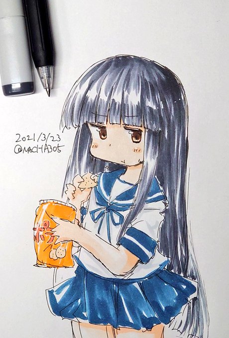 「ポテトチップス」のTwitter画像/イラスト(古い順｜RT&Fav:50)｜2ページ目