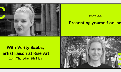 TODAY 2-3PM📱🤳🖥️

Verity Babbs discusses how creative people across industries can improve their online presence. Focusing on online portfolios, websites, biographies, social media presence as well as other aspects that help sell your work with ease.