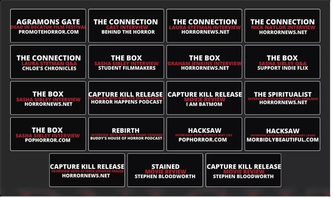 MidnightRlsng's tweet photo. EXTRA EXTRA READ ALL ABOUT HORROR FROM MIDNIGHT RELEASING!!!
https://t.co/ExuAcFNxmD
#filmpodcast #horrorpodcast #horror #promoteindie #supportindie #filmbloggers #filmreviewer #podcasters #streamingNOW #actors #horrorfans #movies #films https://t.co/YpEXDdXCmx