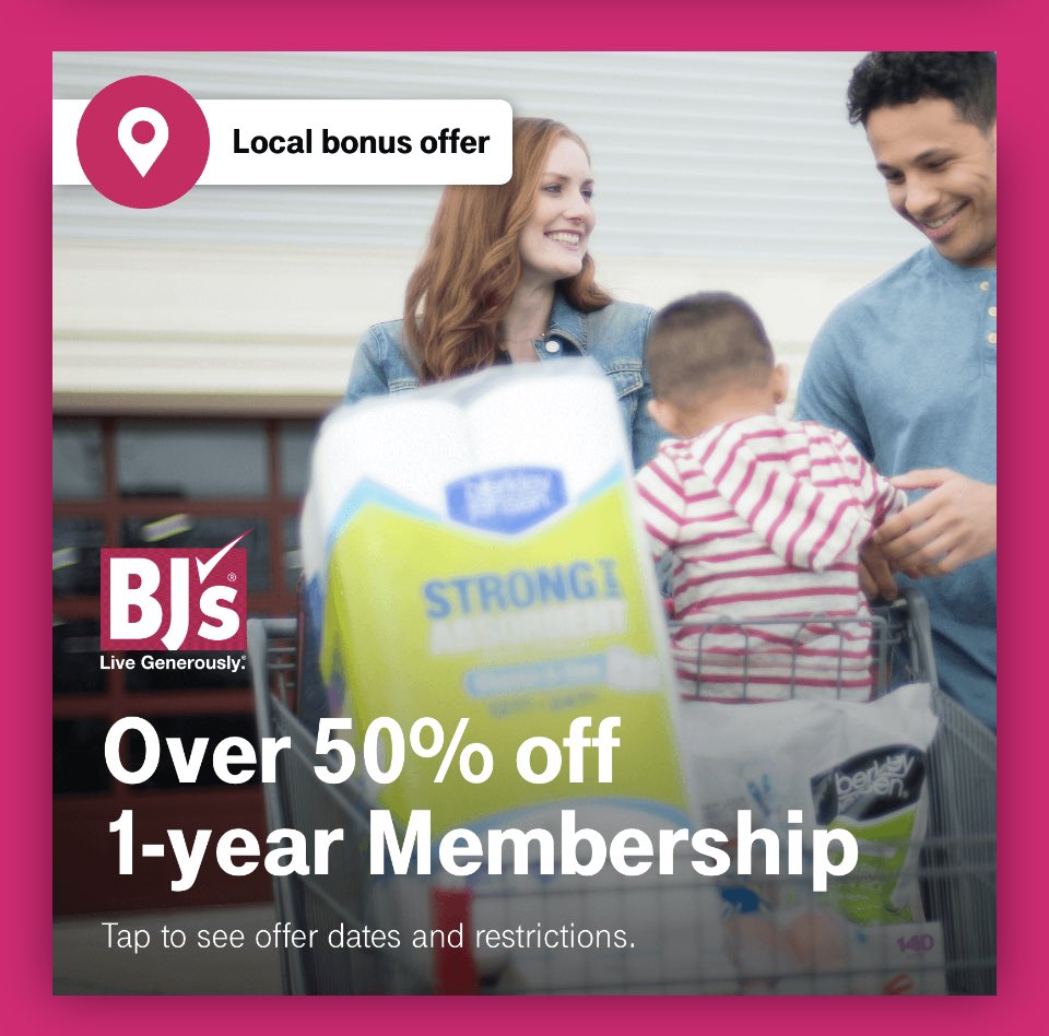 Here we are again! Another #TMobileTuesday with a great offer from <a href="/BJsWholesale/">BJ's Wholesale</a>! Check your app for other great incentives! #buyinbulk #thankyou #perksandbenefits