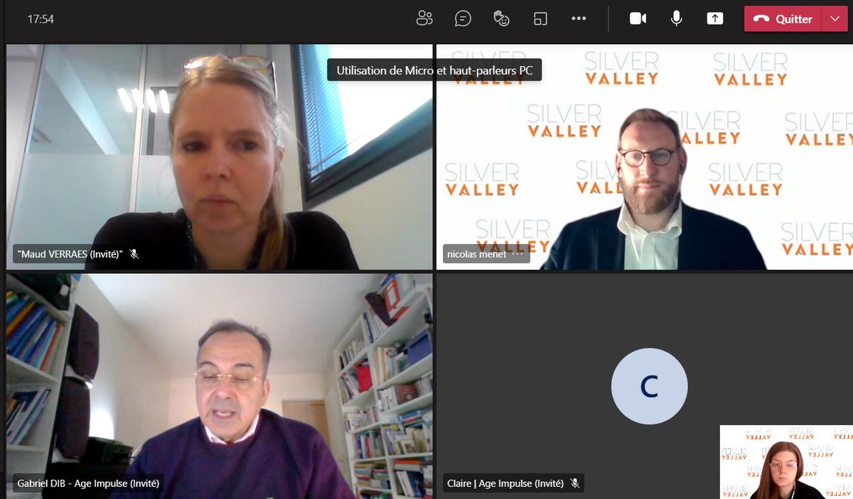 SilverValley_'s tweet photo. Ce n'est pas parce qu'on est à distance que les échanges ne sont pas passionnants et passionnés ! 
Les #speedexpertises permettent aux startups de bénéficier de conseils d'experts d'autres membres du réseau. 
#networking #expertise https://t.co/PcvYg46mhw