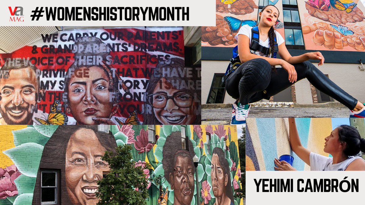 VAMagOnline's tweet photo. @YehimiCambron has thrived and built a robust artistic career whilst using her art to initiate controversial conversations.… her work never fails to inspire us✨
#VaMagCoverage #WomensHistoryMonth #ImmigrationMatters #RespectWomen #WomenChangingTheWorld #YehimiCambron https://t.co/p1EN67j7pr