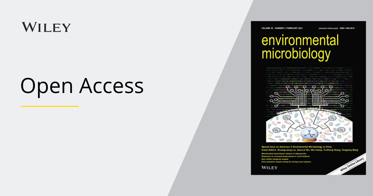 WileyLifeSci's tweet photo. This Environmental Microbiology Minireview by @fischer_micro &amp; team sheds light on what happens with methanol in anoxic marine sediments.

Read it #OpenAccess here: https://t.co/JG3dXwxkw5

@SfAMtweets @KennethTimmis https://t.co/VrAGGlJF53