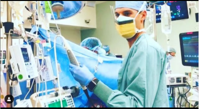 AbaPhysicians's tweet photo. Today's #TagUsTuesday feature is from 
@UCLAAnes: Here is Sean Mofidi, M.D., as a UCLA Cardiothoracic Anesthesiology Fellow 2020-2021 performing an intraoperative Transesophageal Echocardiogram.
#anesthesiology #cardiacanesthesia https://t.co/uIwYh8gZ2Y