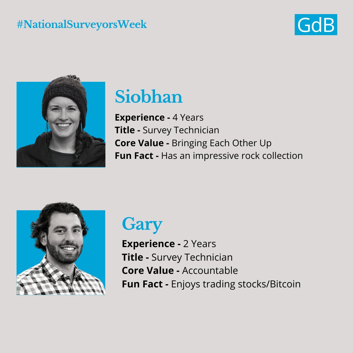 GdbGeospatial's tweet photo. In addition to knowing math, trigonometry, statistics, physics, history, law, surveyors are willing to travel and do a lot of physical work as well. Surveyors work outdoors performing field measurements year round whether it’s sunny and 90 degrees or snowy and 20 degrees. https://t.co/XnO6g22p7s