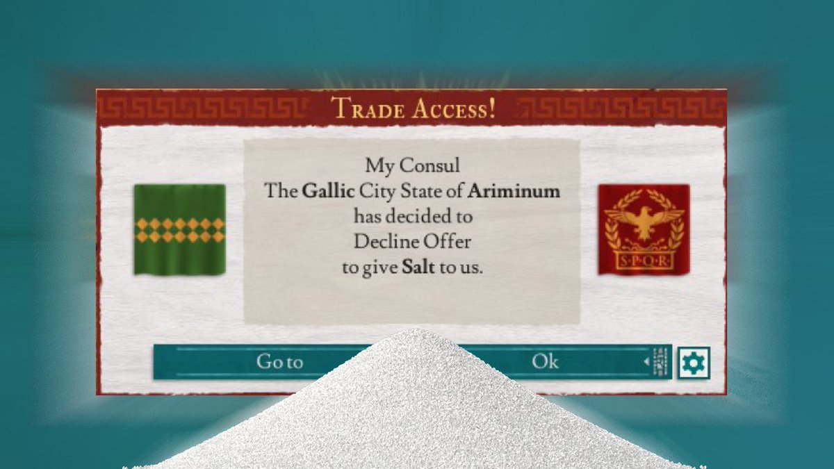 Carthage's relief increases.