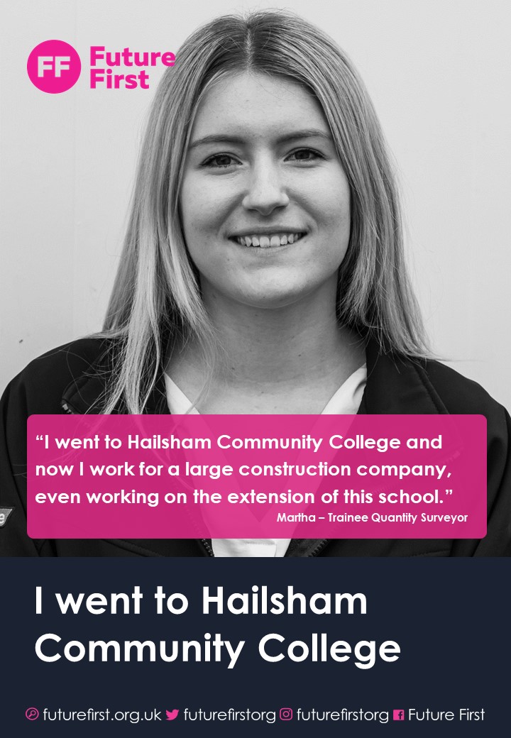 Hailsham_A's tweet photo. So proud to have one of our former students working on our new building development!  #Careers #Aspirations   @FutureFirstOrg @morgansindallci https://t.co/TxWP4m04ZQ