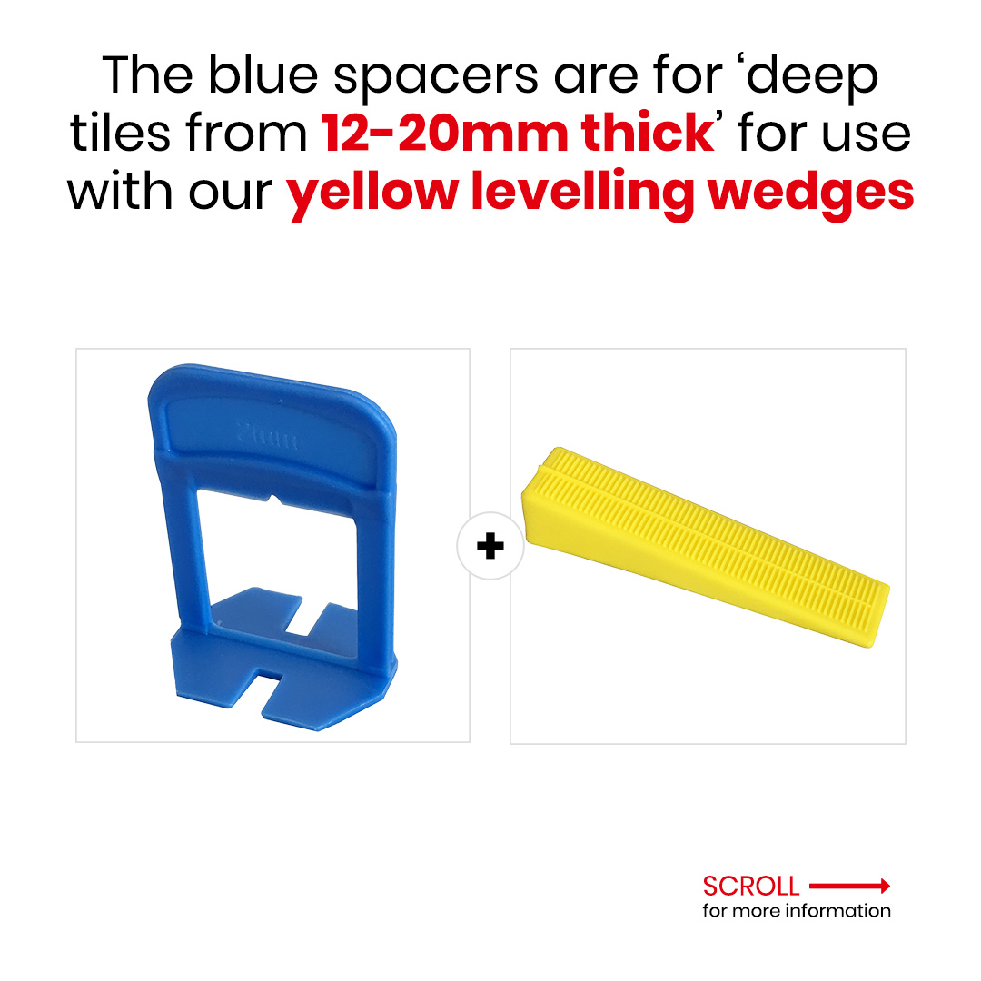 RiteTile's tweet photo. Fitting Deep large format tiles? Want them straight and level? Don’t worry, we have it covered with our deep levelling tile spacers for tiles from 12-20mm thick.

https://t.co/yLYo7Bows6

#tilespacers #tiler #tiles #spacers #tradesman #tiledesign #tilersofinstagram  #tilerite https://t.co/GHT2ulmHgr