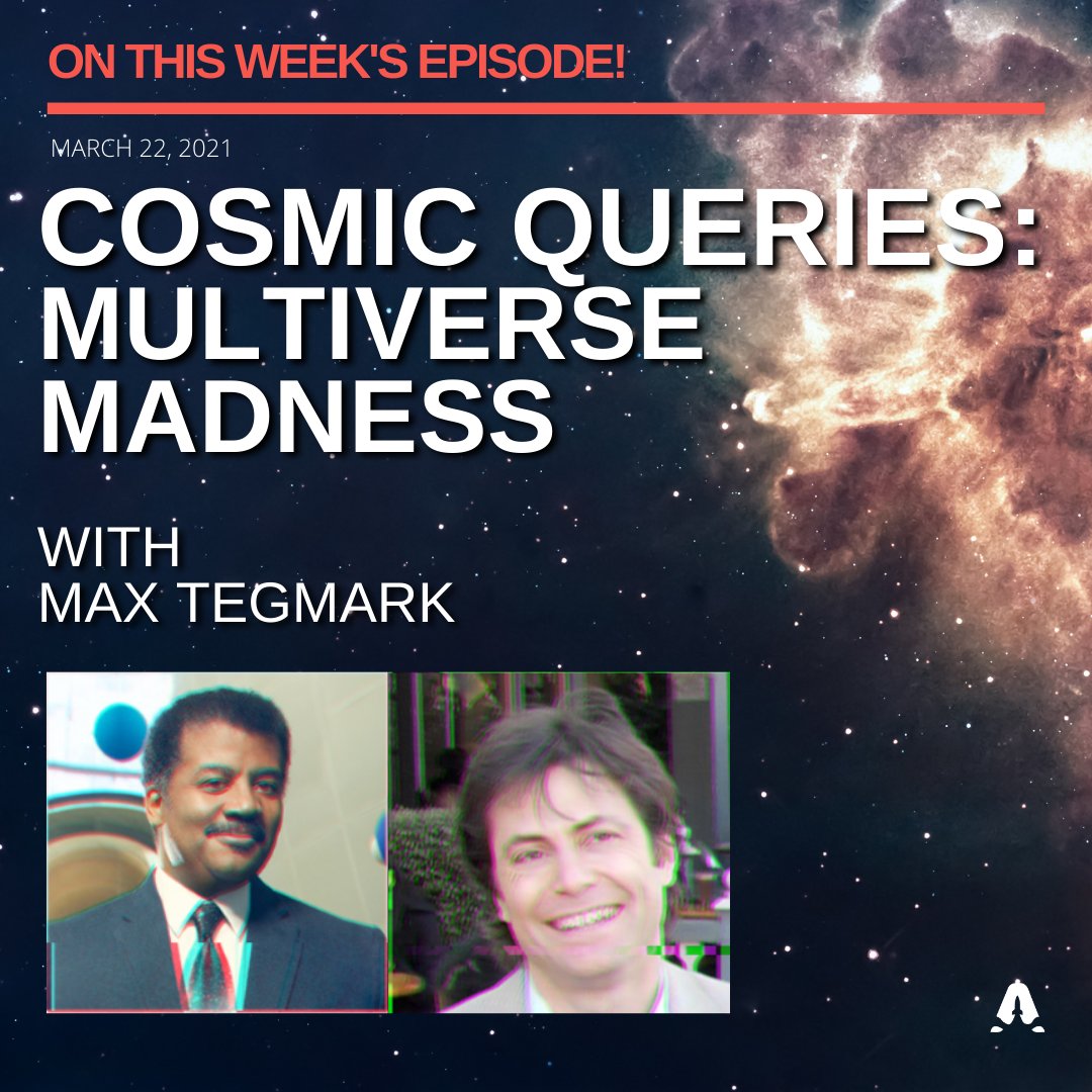 StarTalkRadio's tweet photo. Can you have infinite infinities within a finite universe? (say that 3x fast)

@neiltyson and @chucknicecomic take us into multiverses and all their theories with physicist and author, @tegmark: https://t.co/6Juzle45ba https://t.co/rzGiVSwEAG