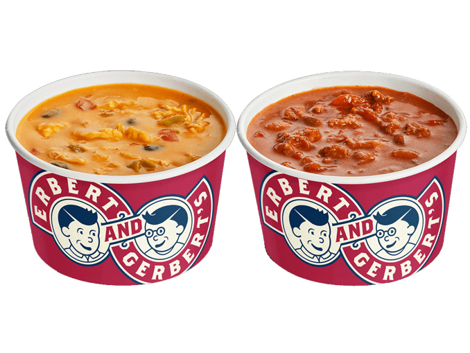ChewBoom's tweet photo. Erbert &amp; Gerbert’s Adds New Cheesy Chicken Enchilada Soup And New Hearty Beef Chili: https://t.co/9cnv6hE9dE @erbertgerberts #chewboom https://t.co/j528FdpMFQ