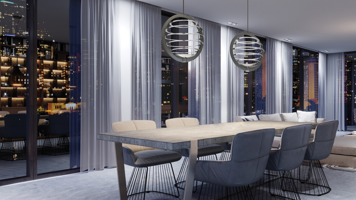 Eurofase's tweet photo. Indirect lighting is cast upward into circular blades discretely held by the outer frame and direct, integrated LED lighting is cast downward for a dramatic interplay of light and shadows.

Check out our Ombra collection here: https://t.co/l0w6awqyYm

#designerlighting #decor https://t.co/CB2iADmcIX