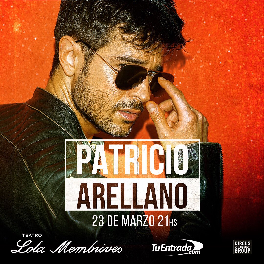 patoarellano's tweet photo. HOY ES EL DÍA‼️
Nos vemos 21 hs en el Teatro Lola Membrives ...vamos a tirar la casa por la ventana! ⚡️
Últimas entradas por @tuentrada https://t.co/BBjeZU6cDq