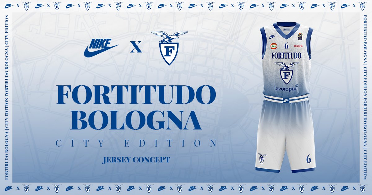 Nike Jersey Concept x @FortitudoBO103 🏀

Full project here | bit.ly/3vOp29j
Check it!
#nike #jerseyconcept #disign #fortitudobologna #cityedition #basketball @LegaBasketA
