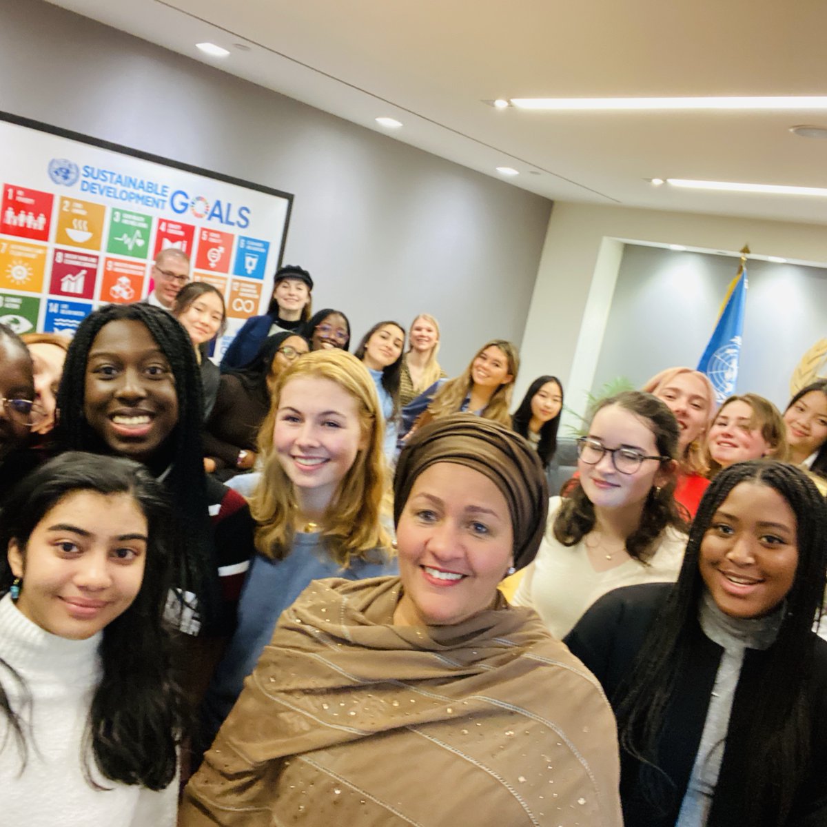Amina J Mohammed tweet media