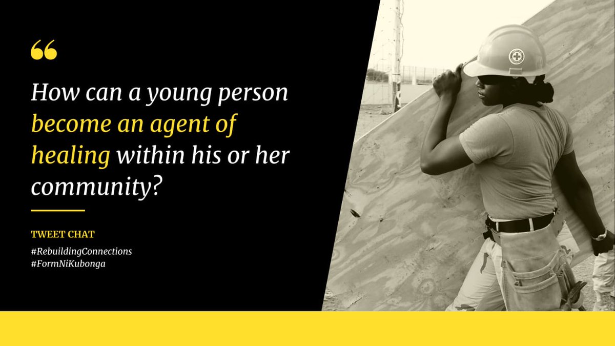 DFHRC's tweet photo. 🔵Q5.)How can a young person become an agent of healing within his or her community? 

Do you have any recommendations?

#Rebuildingconnections
#Formnikubonga
#Kumekucha
#juuikosawa https://t.co/dAyM4nYmU6