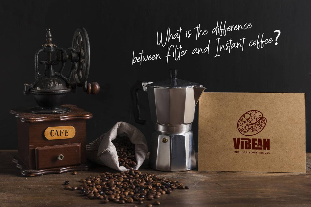 VibeanCoffee's tweet photo. What is the difference between filter and instant coffee?

Filter coffee and instant coffee are available in all shops, but it can be confusing to tell the difference if you aren’t an expert coffee drinker. https://t.co/PnCyhwzKE1