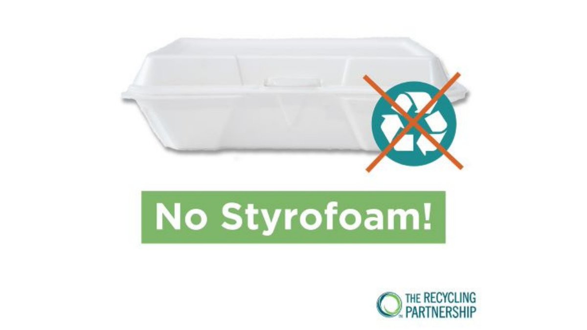 LTULNK's tweet photo. As a reminder, foam cannot be recycled at the curb or at recycling sites in Lincoln. Share this post with your friends and spread the word! Call our hotline for additional questions 402-441-8215. #RecycleLNK #recycleright #LTULNK #LNK https://t.co/OqSkOS0eee