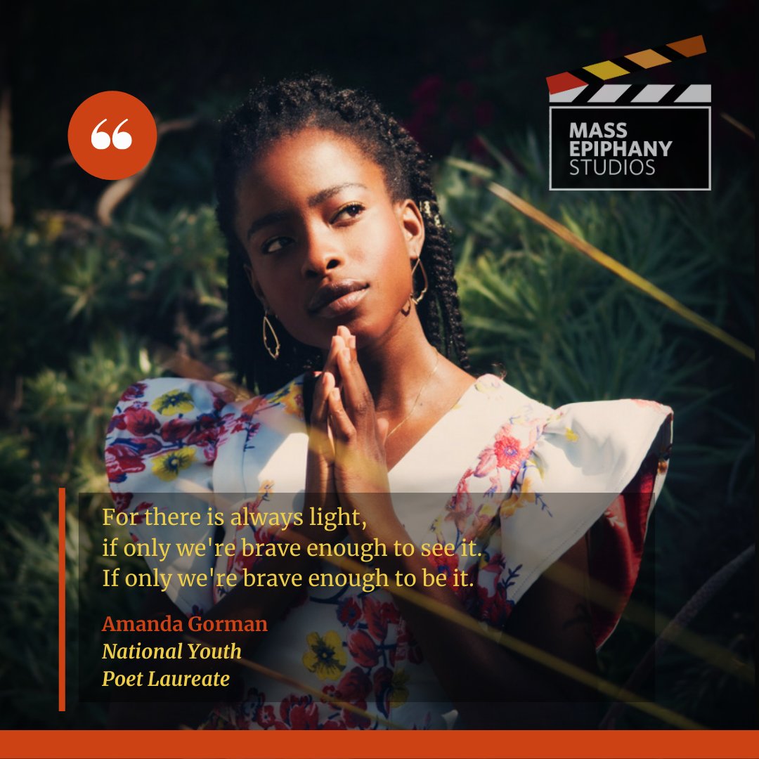 MassEpiphany's tweet image. From her inspiring and powerful poem, “The Hill We Climb,” Amanda Gorman is the youngest inaugural poet in U.S. history. #representationmatters #inspiringwomen #BIPOC #iseeme #massepiphany #amandagorman #bethelight