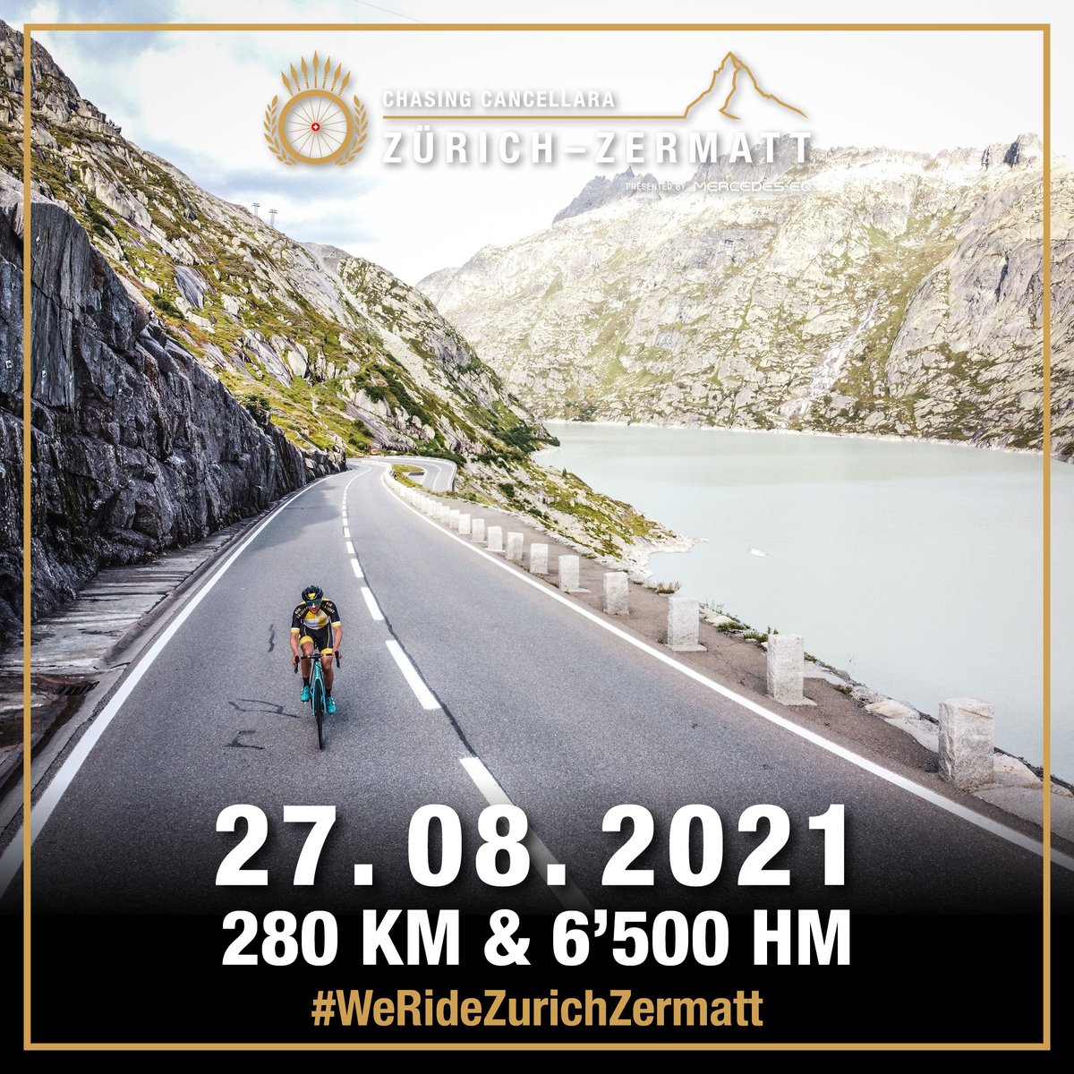 Zürich–Zermatt am 27. August 2021:Der Ultrafondo führt über 280 km und rund 6’500 Höhenmetern einmal quer durch die Schweiz, mit den Pässen Glaubenbielen, Brüning und Grimsel.
Melde Dich noch bis Ende Monat an und profitiere vom Frühbucherrabatt!  chasingcancellara.com/zurich-zermatt