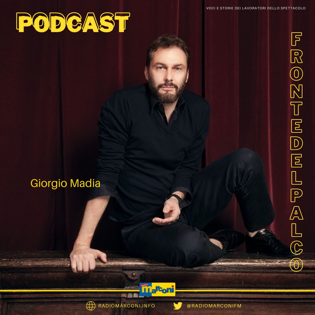 RadioMarconiFm's tweet photo. Giorgio Madia ha una lunga esperienza come ballerino a livello internazionale. Il grande artista sarà nostro ospite a #FrontedelPalco domani, sabato 03 aprile dalle 17:10 🎧 https://t.co/tUwUEsaS1S
