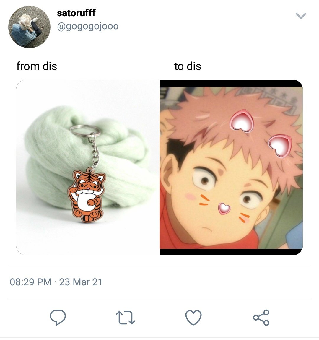 sukunang's tweet photo. #goyuu short tweet au -- perkara ganci berubah jadi apa.... prok prok prok
๐+๐ฏ= โฅ๏ธ
Telaaatttt gw -- wokwokwokwok
#YuujiBday #Goyuu4BebiYuuji #่ๆๆ ไป่ช็็ฅญ2021 https://t.co/ZBCHcrZfwF