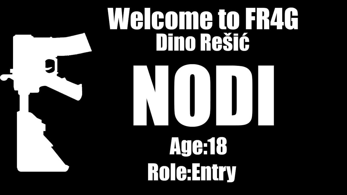 Fr4Team's tweet photo. Welcome our third player Nodi! Ex-player of Gorillaz eSport is going to represent FR4G! 🔥❤
He is the winner of @bte_sport Season 4 and we hope that he can win this competition with us too! ❤🔥
.
.
.
#justfr4g https://t.co/B5AGnIdCi6