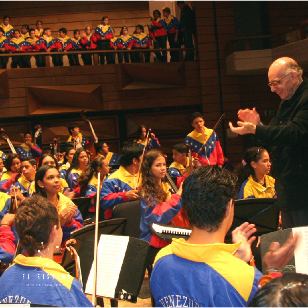 POrquestal's tweet photo. elsistema: La práctica orquestal y coral colectiva como principio caracteriza el método pedagógico ideado por el #MaestroAbreu
#MaestroAbreuSomosTodos https://t.co/a1Oia0m2rD