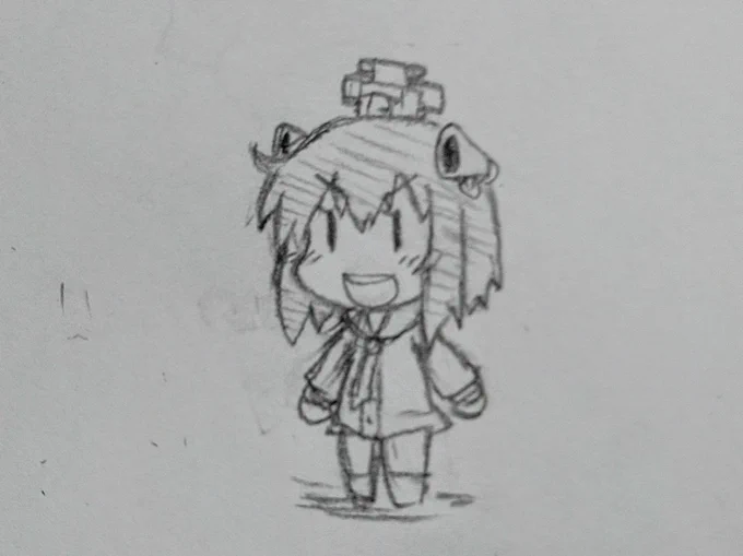 今日のお絵描き
雪風って地味に難しい… 