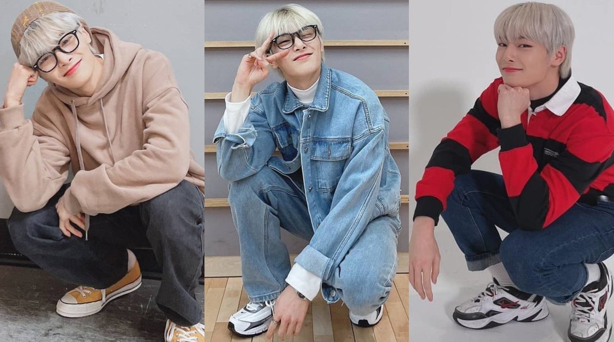 jeongiknow's tweet photo. appreciation post for fashionista jeongin and also a reminder that these are his own ootds means he personally styles himself https://t.co/np4sTeFK69