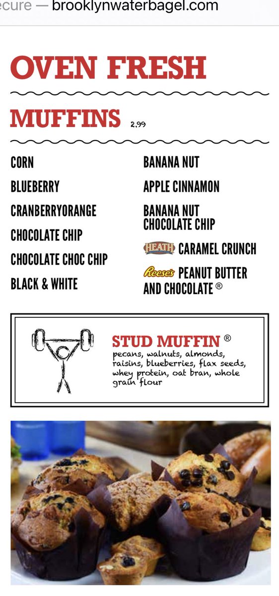 MrAlan33324's tweet photo. @CastronovoShow The Stud Muffin is the best muffin! Especially, when you cut it in half and toast it with a little butter. Hands down, superior over any donut. https://t.co/JNbEUS2zIc