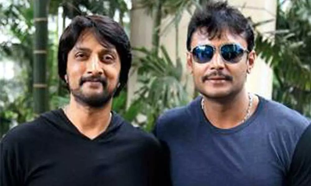 TrueSudeepians's tweet photo. #DbossKicchaComeTogether 
#KicchaDacchu 
Mention all Tv channels id &amp; tag them let's reach this widely 🔥🔥 https://t.co/bmJI9rG1gA