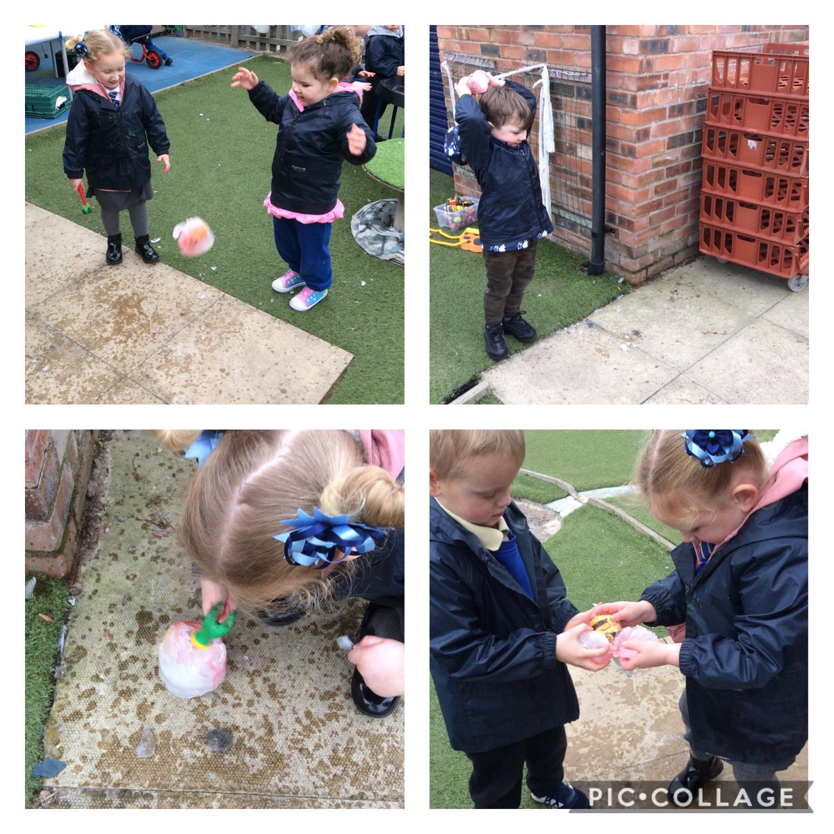 GSPSNursery's tweet photo. ‘And the evil pea ran off to commit more terrible crimes!’
#Mwahahahahahah Today, the children met the evil pea. They helped her understand how to be kind to the other vegetables. They even had time to save Supertato from the freezer. #GSPSREADERS @GSPSCalmC #GSPSPSED https://t.co/Ag9UV8ESn4