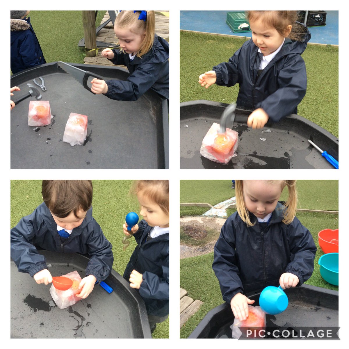 GSPSNursery's tweet photo. ‘And the evil pea ran off to commit more terrible crimes!’
#Mwahahahahahah Today, the children met the evil pea. They helped her understand how to be kind to the other vegetables. They even had time to save Supertato from the freezer. #GSPSREADERS @GSPSCalmC #GSPSPSED https://t.co/Ag9UV8ESn4