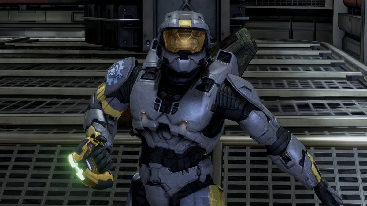 TAlpha147's tweet photo. Halo 3 mod showcase:
-Mk VI Armor Freelancer skin-
color pattern test: Agent Washington
#Halo #Halo3 #HaloSpotlight #Xbox @RoosterTeeth
#mods #RvBZero https://t.co/6jmbH1SLto