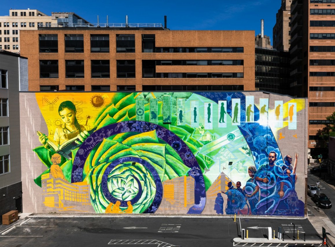 MolinaStreetArt's tweet photo. 'The Promise of Biotechnology' by Eric Okdeh for Mural Arts Program in Philadelphia (PA), USA (2019)
#ericokdeh #muralartsprogram #philadelphia #philadelphiastreetart #streetart #lamolinastreetart
📷 via https://t.co/8sLm4MstPy | https://t.co/AakE4Wp7UW https://t.co/YpWhpDn6cQ