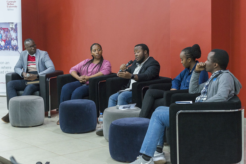cmu_africa's tweet photo. Among the benefits available to #CMUAfrica alumni is access to resources and a vast @carnegiemellon network of diverse innovators, founders, entrepreneurs &amp; game-changers ready to support you in leading the way towards a brighter future: https://t.co/KpyQ0zagyL #TartanProud https://t.co/HW19tWPD3S