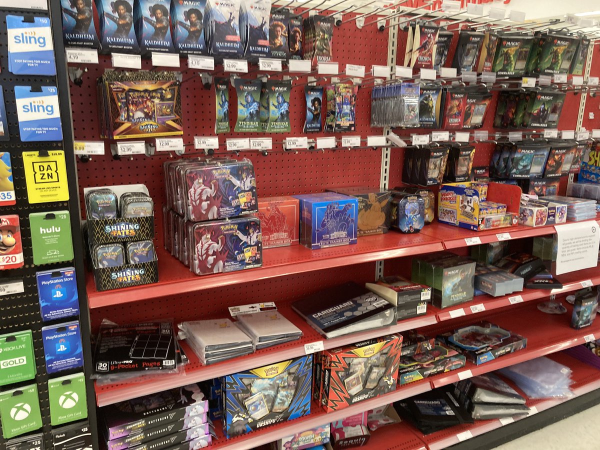 Tuesday Target Restock Day #shiningfates #pokemon