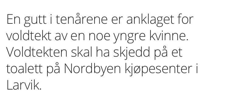 «En gutt i tenårene» voldtok en «noe yngre kvinne». Det er faktisk ikke greit å velge ord på den måten #hvordanvisnakkeromkjønn