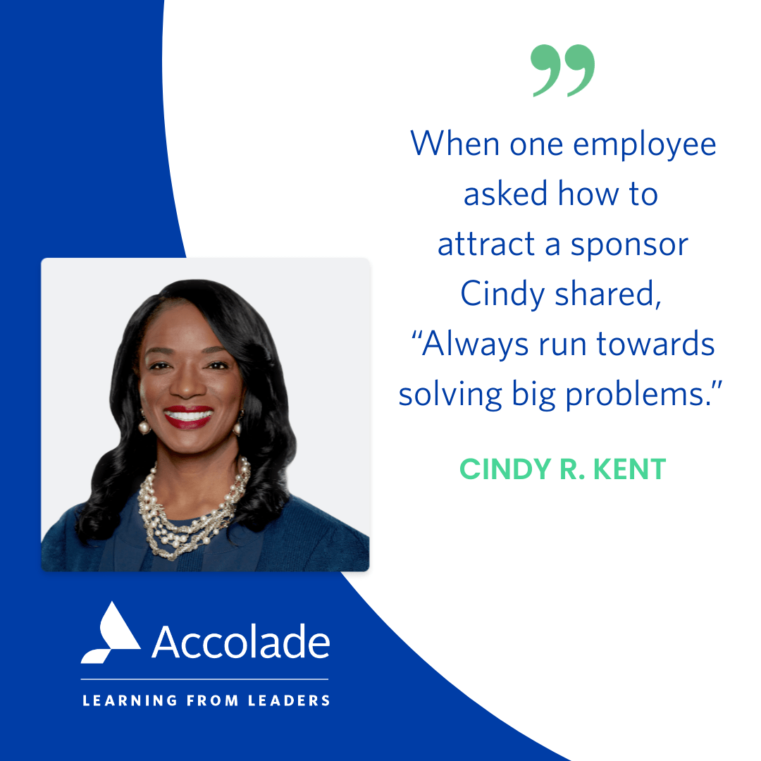 Beesimm621's tweet photo. To honor Women’s History Month we invited our newest board member, @CindyRKent, to speak to our organization about her leadership journey and the power of sponsorship. When one employee asked how to attract a sponsor Cindy shared “Always run towards solving big problems” https://t.co/wAjvaChQ5W