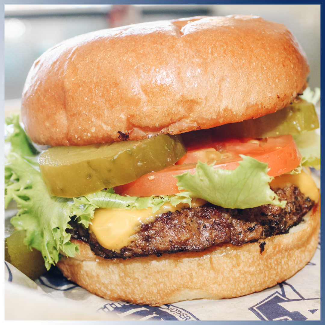 ASAP_GenStor's tweet photo. You did something today to deserve a burger.
- - -
Fresh Food for You!
In five minutes you could have a delicious 1/3 pound burger, cooked just for you. https://t.co/mKCh8NZu3z