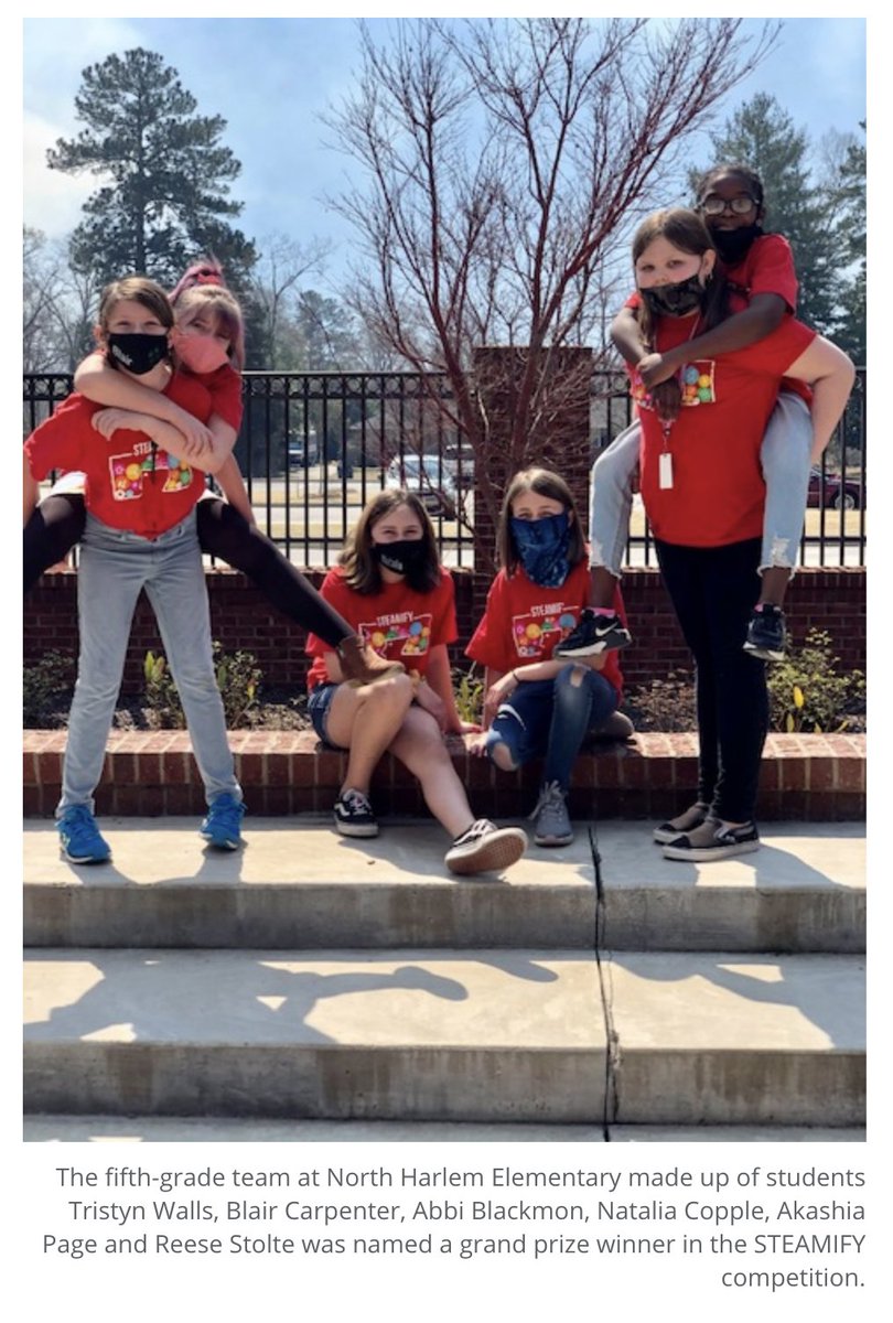 AUG_CollegeofEd's tweet photo. @AUG_University was proud to announce the winners of the annual #STEAMIFY competiton. Read the full story: https://t.co/yUnTVW7R10 https://t.co/nBsESg9MoE