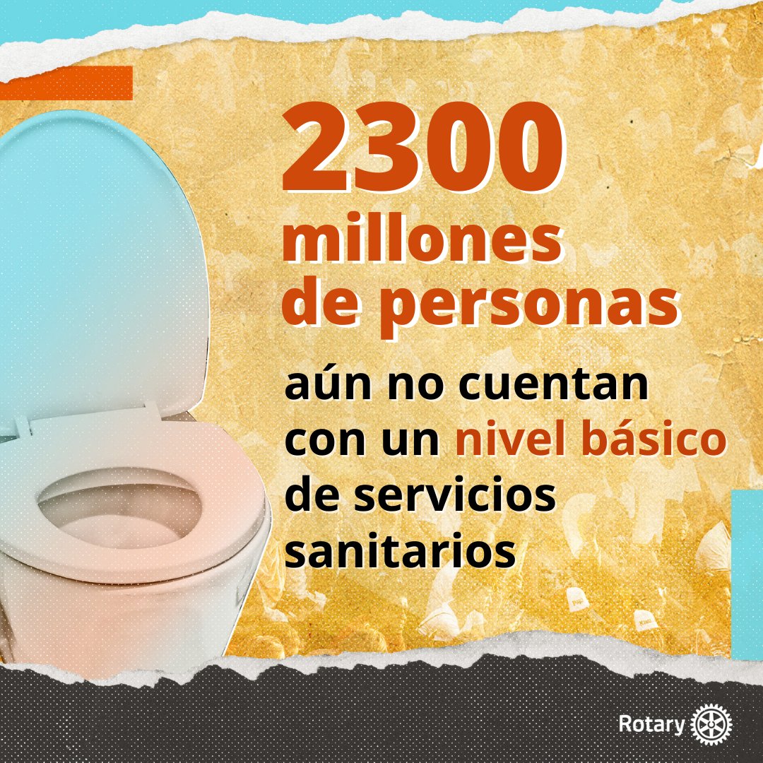 RotaryES's tweet photo. El agua y el saneamiento son factores clave para una vida saludable. Los socios de Rotary dedican su tiempo, talento y dinero para que las personas en todo el mundo tengan acceso a agua potable y saneamiento seguro. Involúcrate: https://t.co/qItiDt0DXj #DíaMundialDelAgua https://t.co/liwIGf0BGs