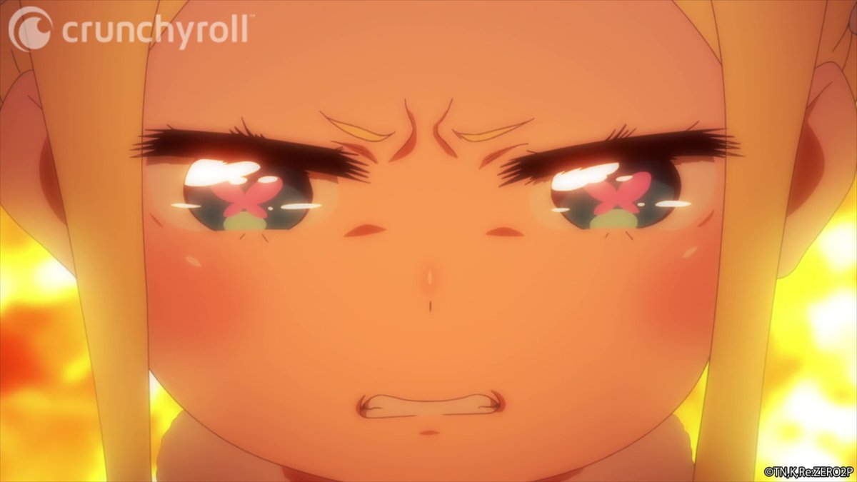BestGirlAnime's tweet photo. Sad Beako 😢  
#ReZero https://t.co/ZxRCjIE4Ts