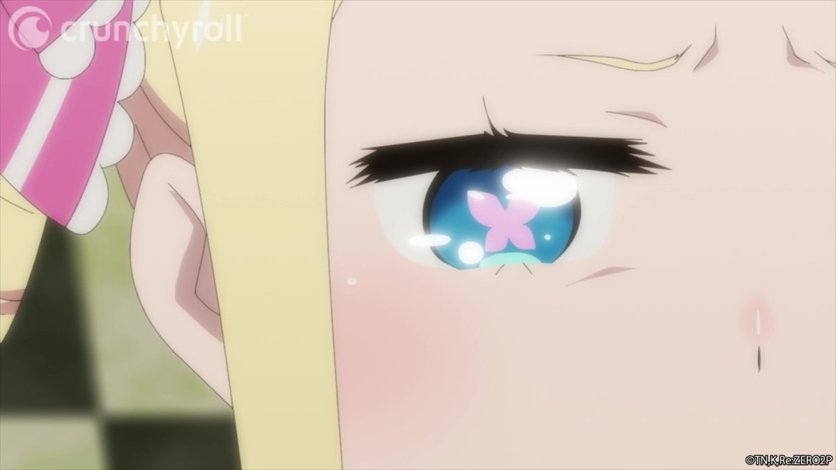 BestGirlAnime's tweet photo. Sad Beako 😢  
#ReZero https://t.co/ZxRCjIE4Ts